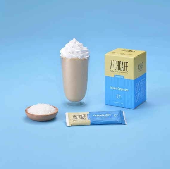 ARCHCAFE COCONUT CAPPUCCINO Vietnamese instant coffee 4in1