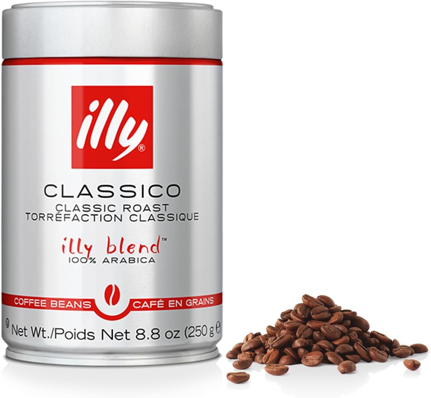 illy Bean Coffee, Medium Roasted 250 g