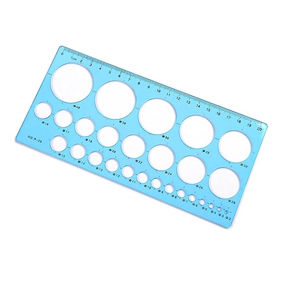 Flange Measuring Tool Nipple Ruler Convenient Nipple Sizing Ruler with 27 Size Diameter
