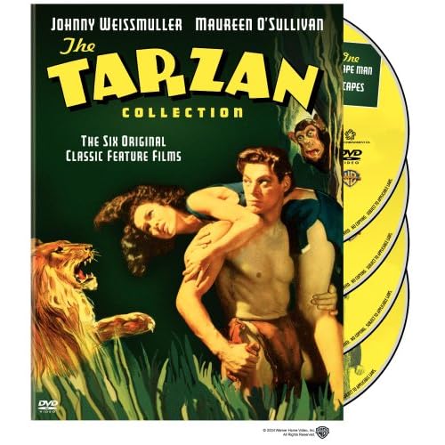 The Tarzan Collection Starring Johnny Weissmuller (Tarzan the Ape Man / Escapes / and His Mate / Finds a Son / Secret Treasure / New York Adventure)