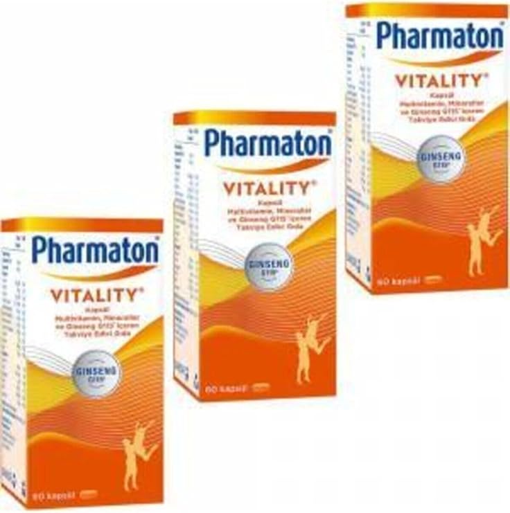 PHARMATON Vitality 30 Tablets (3 PCS) P05497
