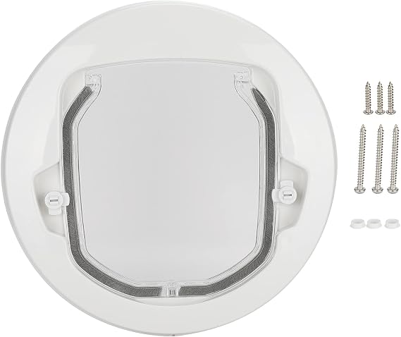 Adjustable Cat Door Latch for Interior Hollow Doors D oor Buddy Style Pet Door for Indoor Cats Small Dogs No Drill Pet Access Door for Exterior Windows