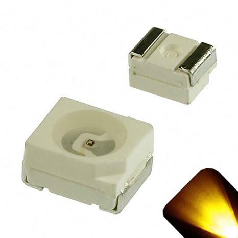 PLCC-2 SMD Yellow/Gold - 1210/3528 LED - PCB Custom Array (Pack of 5)