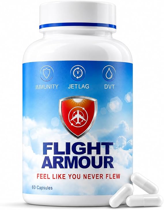 Jet Lag Relief for Travel, Energy & Immune Support, 60 Ct