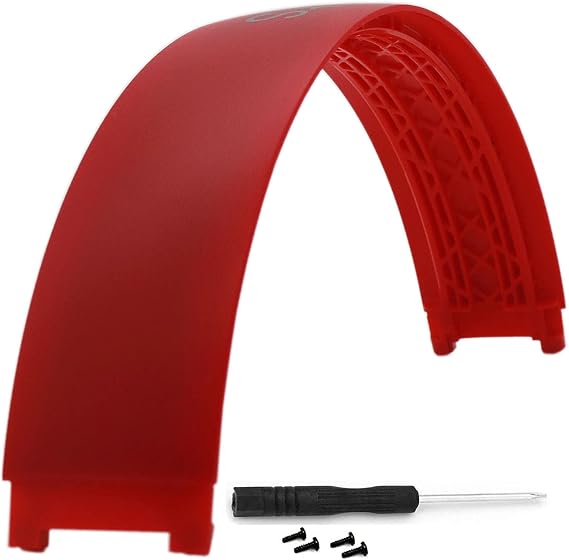 Studio 3 Headband Replacement Parts Accessories Studio 2 Headband Repair Kit Compatible with Studio 3.0 / Studio 2.0 Wireless Top Headband(Studio3-Red)