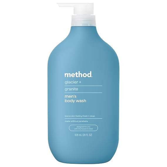 method Mens Body Wash, Glacier + Granite, 28 fl oz