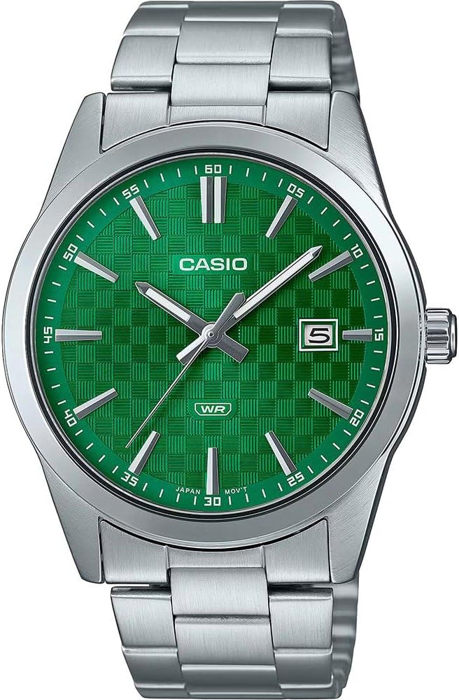 Relógio de pulso Casio MTP-VD03D-3A1UDF, cinza, padrão