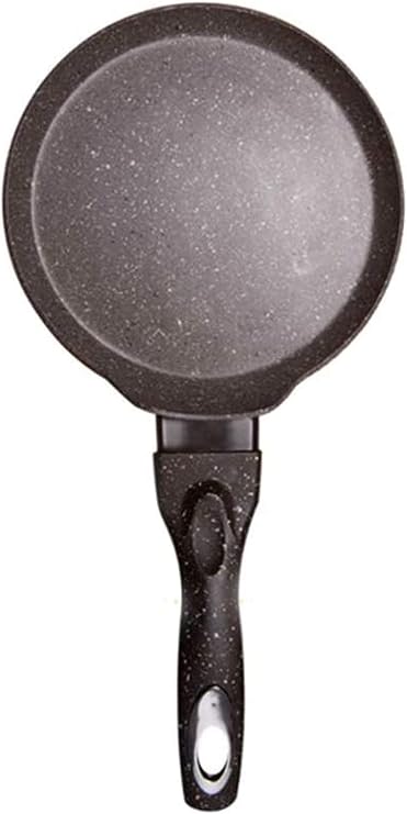 Non-Stick Crepes Pan Omelette Machine Multifunction Pan, Fried Egg Pita Bread Crepes Coated with Maifan Stone,-B||22cm