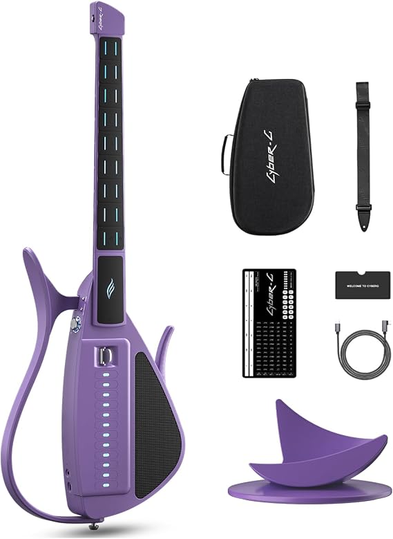 Enya CYBER-G Stringless Smart Guitar & CYBER-G Stand