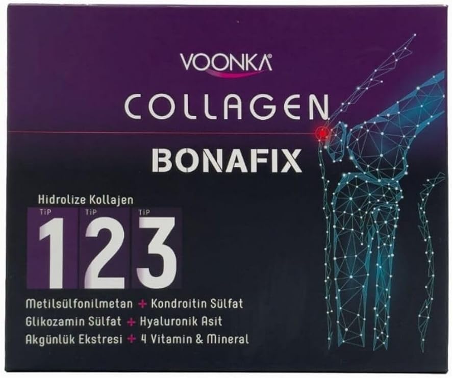 VOONKA Collagen Bonafix 50 ml x 30 Shot (Karışık Meyve Aromalı formül) 8683655089600