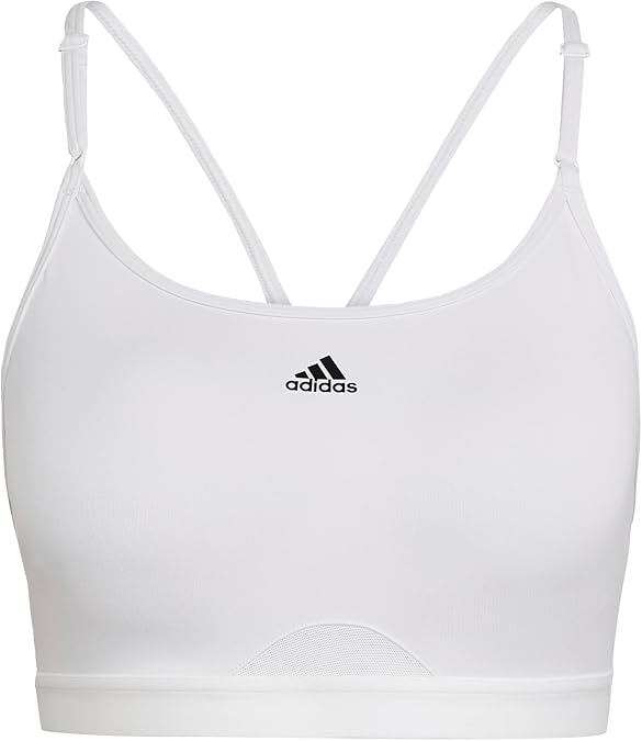 adidas Womens Training Light Support Good Level Bra Padded