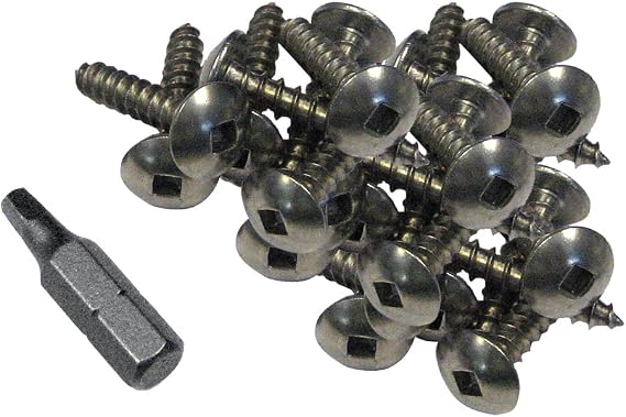 Dock Edge + Stainless Steel Profile Fasteners (100-Piece)