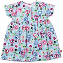 Zutano Baby Girls' Dizzy Daisy Shorts Sleeve Dress