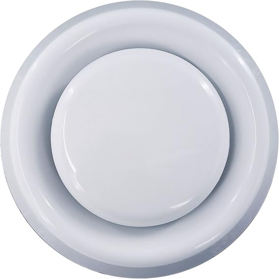Vents 125mm White Round Ceiling Vent Cover