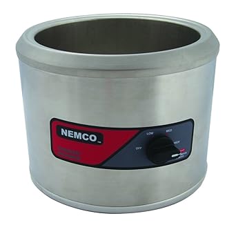 Nemco 6103A Round Countertop Cooker/Warmer, 11 qt
