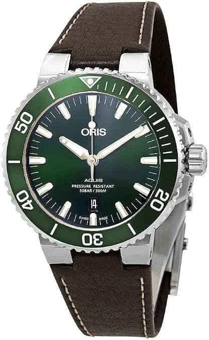 Oris Aquis Automatic Green Dial Men's Watch 01 733 7730 4157-07 5 24 10EB