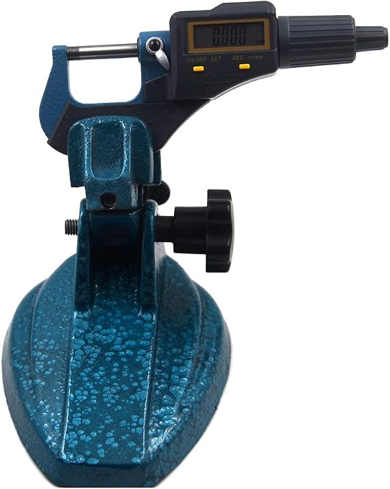 Precision Micrometer Holder Stand Base Inspection