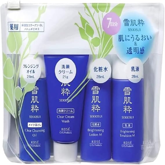 Kosai Snow Skin Care Set, Medium, 4 Pieces, Assorted, 1 Piece