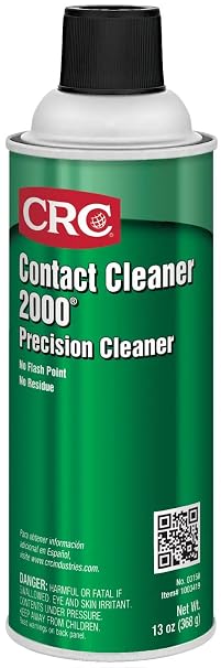 CRC - 3150 Precision Contact Cleaner 2000, 13 oz Aerosol Can, Clear