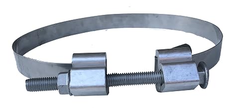Bolt and Clamp 3/4 x 0.030 x 48" Stainless Steel 304 Strapping, PK5