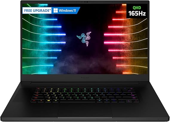 Razer Blade Pro 17 Gaming Laptop 2021: Intel Core i7-11800H 8-Core, NVIDIA GeForce RTX 3060, 17.3" QHD 165Hz, 16GB RAM, 1TB SSD - Chroma RGB - Thunderbolt 3 - SD Card Reader