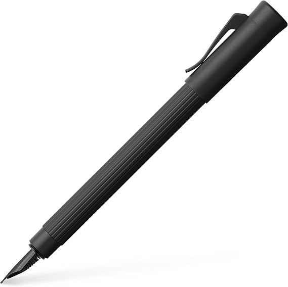 Graf von Faber-Castell Tamitio Black Edition 141761 Fountain Pen Nib Width F Pack of 1