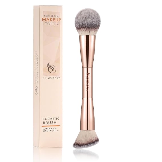 Dual Ended Foundation & Concealer Brush,Contour Makeup Brush