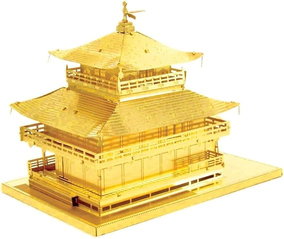 Metal Earth Gold Kinkaku-ji 3D Metal Model Kit Fascinations