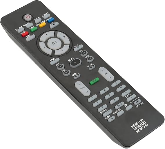 ALLIMITY NF801UD Replace Remote Control fit for Magnavox HDTV 19MF301D 19MF301D/F7 19MF330BF7 19MF339B 19MF339B/F7 22ME360B 22ME360B/F7 22ME601B 22ME601B/F7 22MF301B 22MF339B/F7 26MF301B/F7 26MF321B