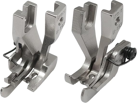 2pc 5MM TOP Stitching Walking Feet with Left/Right Guide Fit for Consew 205RB / Brother B797 /JUKI 1181