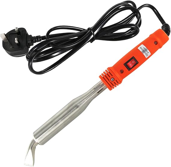 Soldering iron with switch, 150w/200w/300w, 220V 16A, Soldering Iron Needle, Soldering Repair Tool, High Power Soldering Iron,Purple Copper (300, Watts)
