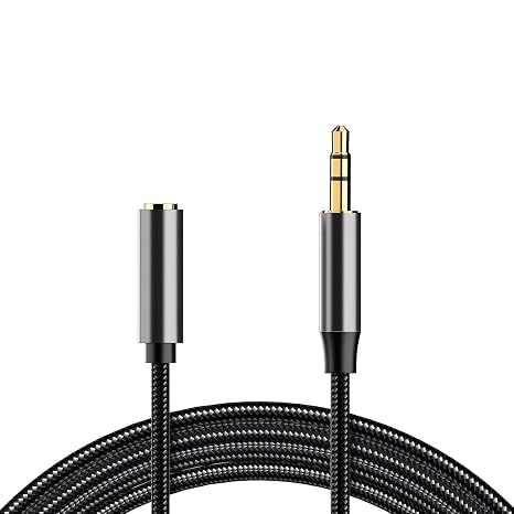 3.5mm Audio Extension Cable Male to Female Aux Lead 1.5m