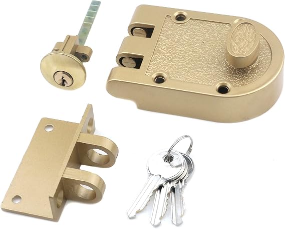 MY MIRONEY Jimmy Proof Deadbolt Lock