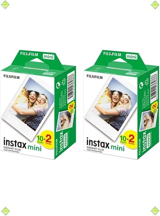 Fujifilm Instax Mini 12 11 10 Compatible Film Set of 2 40 Poses