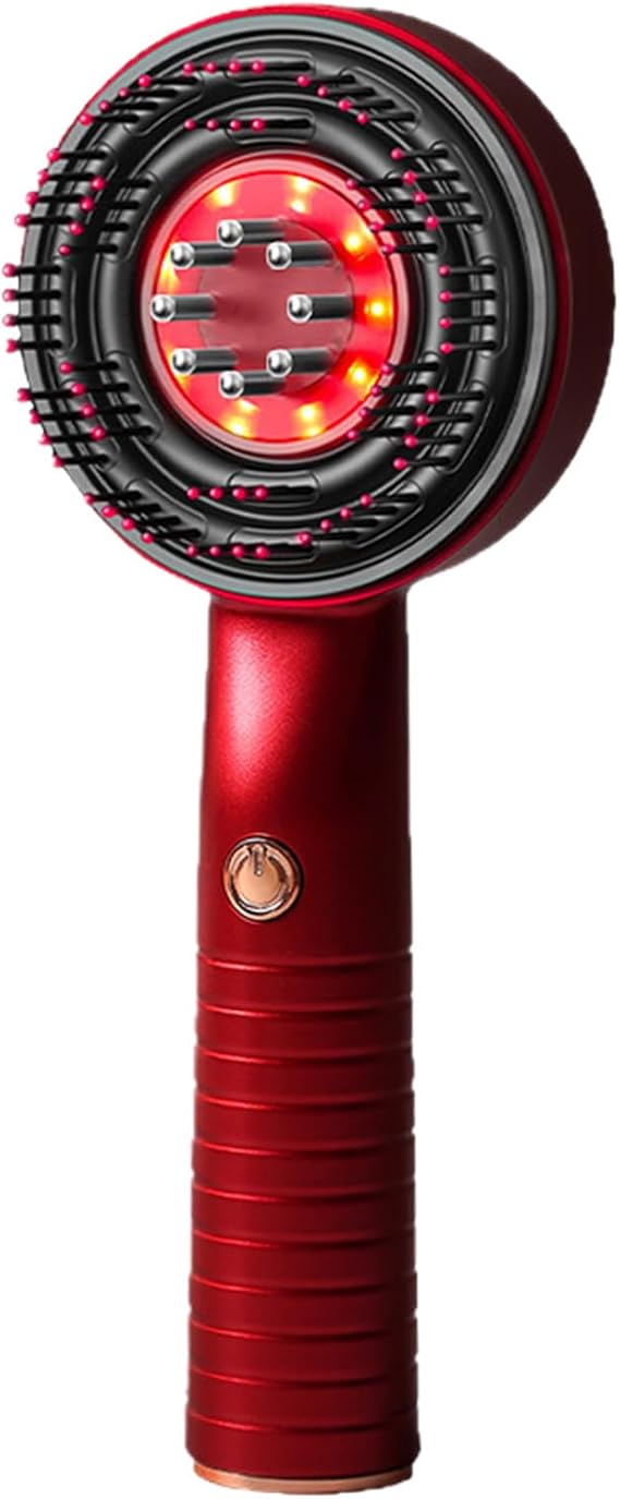 Red Light Hair Massager 2-in 1 Hair Oil Applicator Massage Comb