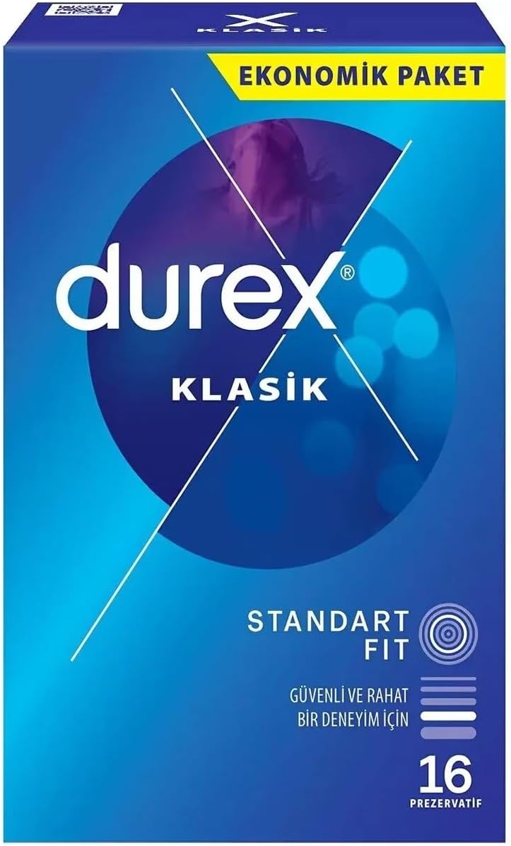 Durex Klasik 16 Prezervatif