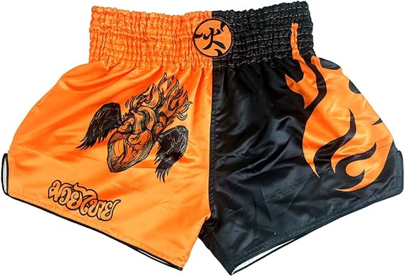 Muay Thai Shorts for Men and Women, High Grade MMA Gym Boxing Kickboxing Shorts Workout Training Grappling Martial Arts Fight Shorts Clothing.