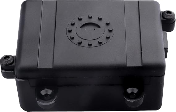 RC Receiver Box for Traxxas TRX-4 RC4WD D90 D110 Axial SCX10 II 1/10 RC Crawler Replacement