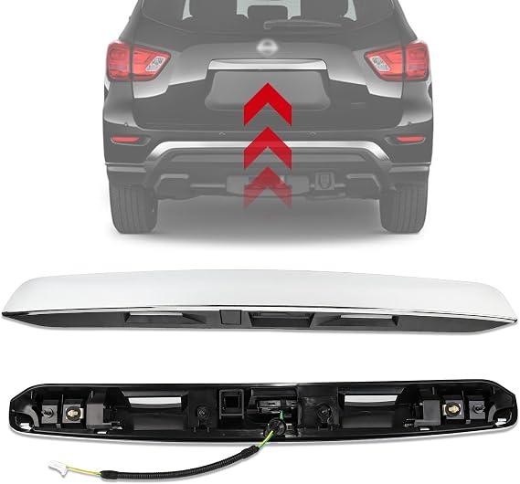90810-9PG0A Chrome Tailgate Liftgate Handle for 13-19 Nissan Pathfinder