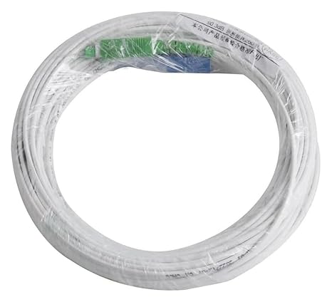 Fiber Patch Cable, Fiber Optic Patch Cord UPC SC to APC Single-mode Indoor Simplex Extension 3-30M(10m)