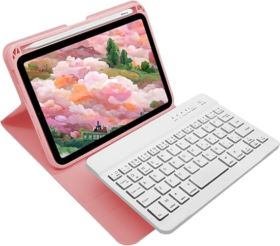 Keyboard Case for iPad 9/8/7th Gen 10.2 inch, Air 3rd Generation, iPad Pro