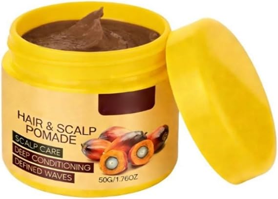 Wave Grease,Wave Pomade for 360 Waves,Strong Hold Wave Cream for Men and Women,Hydrating Hair Styling Product for Deep,Defined Waveses,Wave Styling Grease for Hair,Non-greasy,Strong Hold & Layered