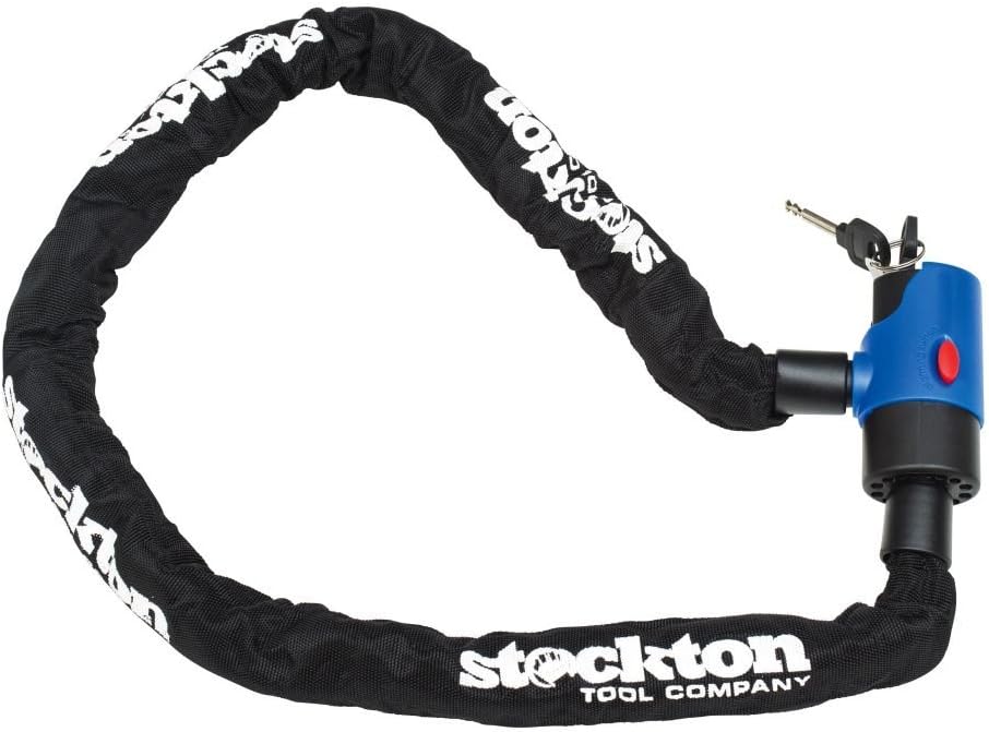 STOCKTON TOOL COMPANY 736 Alarmed Security Chain With Lock