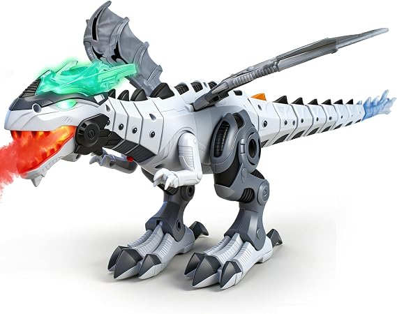 Electric Spray Dinosaur Toys, Dinosaur Toys for Kids 3-5 Years Old Boys