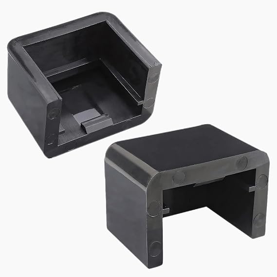 Hood Bumper Channel Slide on 13-04711 Bumpers Energy Suspension for Peterbilt 379 Accessories (Pair)