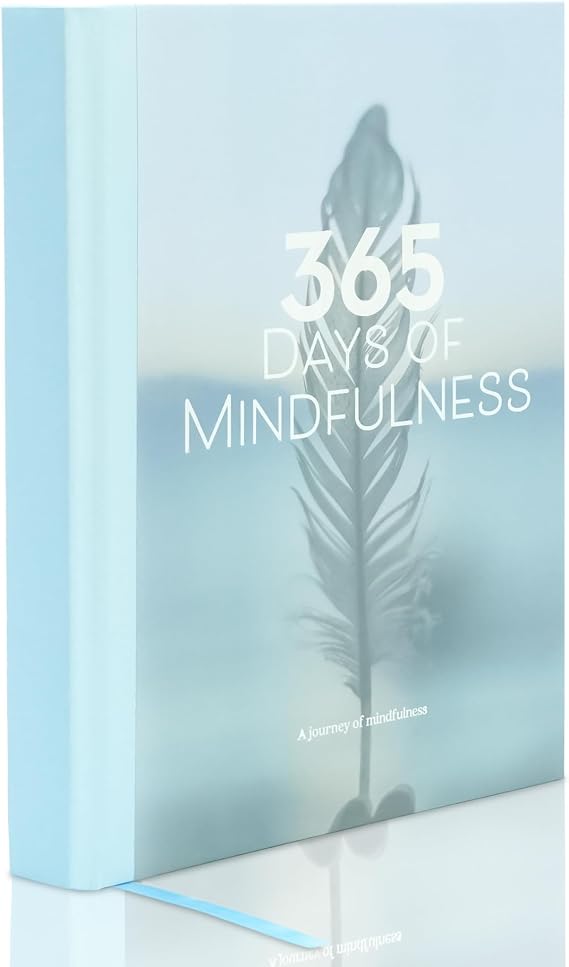 365 Day Mindfulness Journal Daily Prompts for Self Discovery | Daily Reflection Journal With Guided Prompts, 365 Days of Mindfulness Exercises, Self-Care & Personal Growth