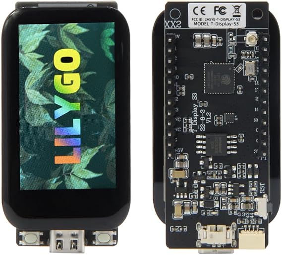 LILYGO T-Display S3 ESP32-S3 TTGO Welding Pin Development Board | 1.9-inch LCD Touchable Screen