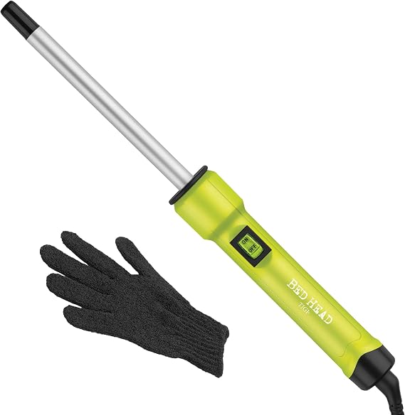 Bed Head Curlipops 1/2 Tourmaline Ceramic Skinny PopTM Styling Iron | Clamp-Free Curling Wand for Tight, Bouncy Curls