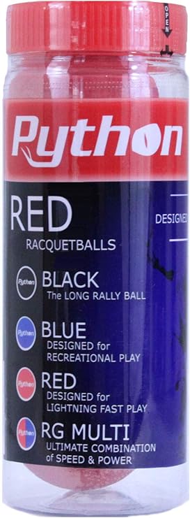 Python 3 Ball Can Red Racquetballs (Lightning Fast!)