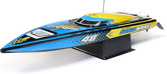 Pro Boat Super Sonicwake RC Boat 48" 8S Self Righting BL RTR Battery and Charger Not Included PRB08052